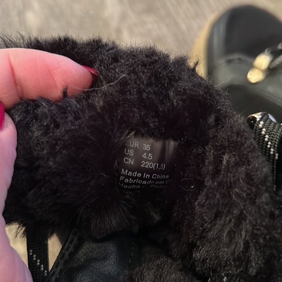 HM black platform/wedge boot - Picture 6 of 6